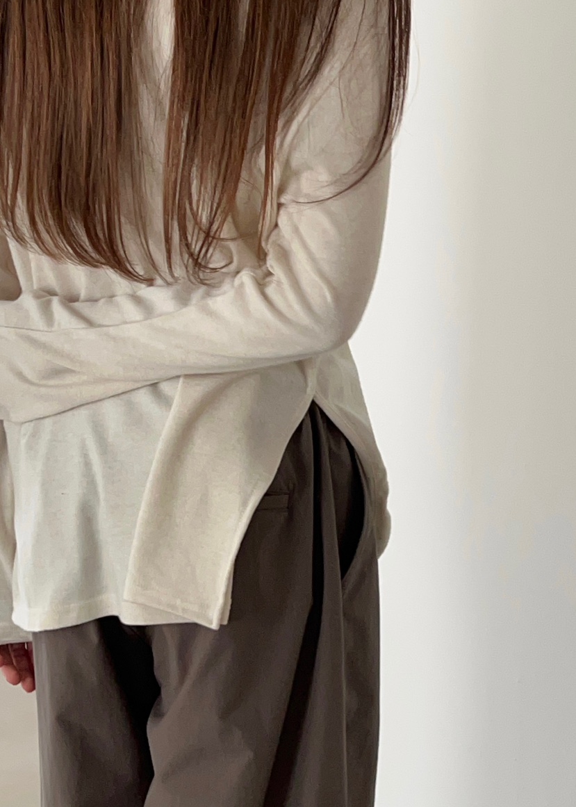 ANOTHER AVENUE韓國代購㊣女裝新款熱賣長袖T恤安哥拉羊毛ANOTHER AVENUE長袖T恤