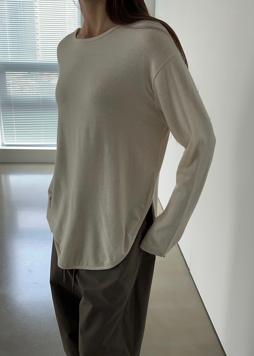 ANOTHER AVENUE韓國代購㊣女裝新款熱賣長袖T恤安哥拉羊毛ANOTHER AVENUE長袖T恤