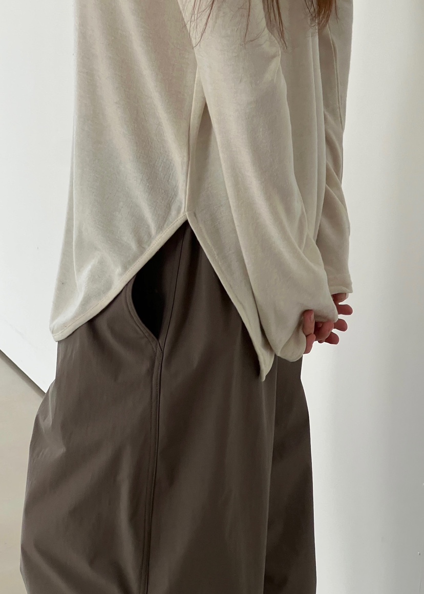 ANOTHER AVENUE韓國代購㊣女裝新款熱賣長袖T恤安哥拉羊毛ANOTHER AVENUE長袖T恤