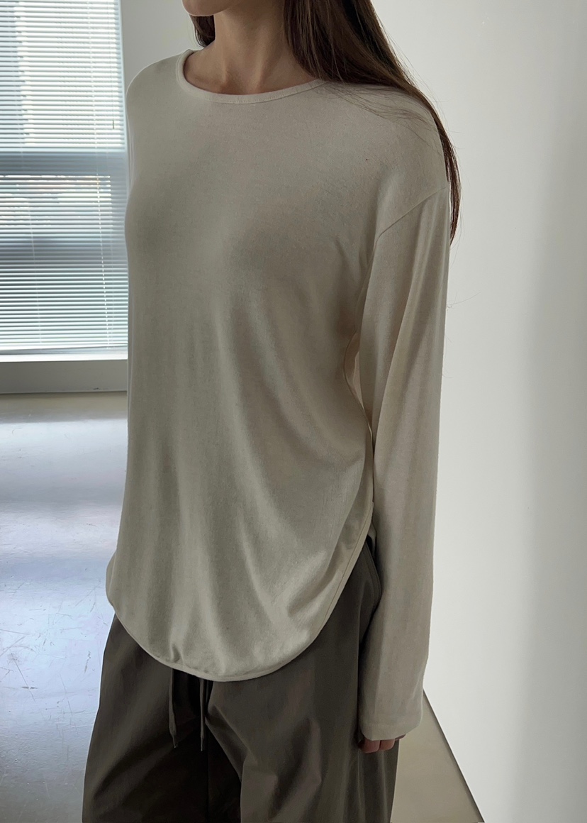 ANOTHER AVENUE韓國代購㊣女裝新款熱賣長袖T恤安哥拉羊毛ANOTHER AVENUE長袖T恤