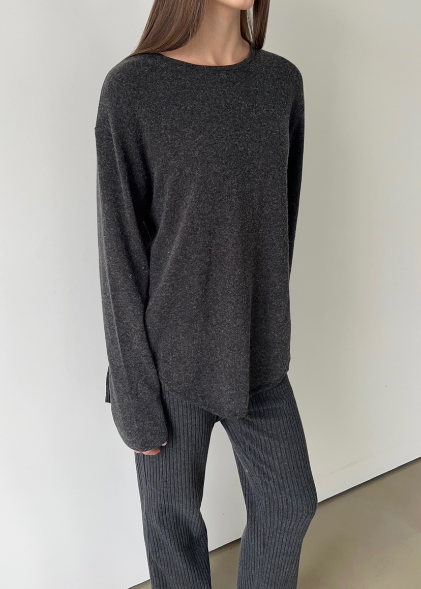 ANOTHER AVENUE韓國代購㊣女裝新款熱賣長袖T恤安哥拉羊毛ANOTHER AVENUE長袖T恤