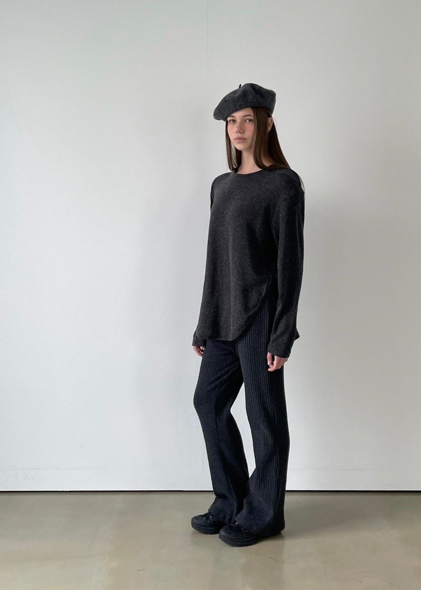 ANOTHER AVENUE韓國代購㊣女裝新款熱賣長袖T恤安哥拉羊毛ANOTHER AVENUE長袖T恤