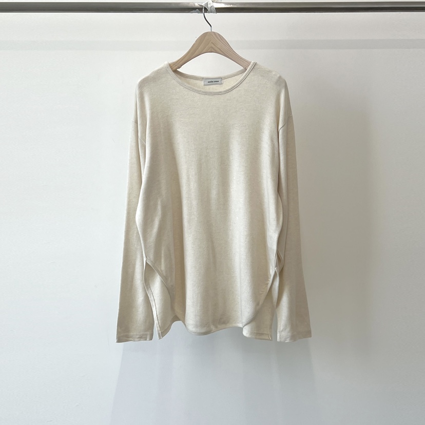 ANOTHER AVENUE韓國代購㊣女裝新款熱賣長袖T恤安哥拉羊毛ANOTHER AVENUE長袖T恤圖色1