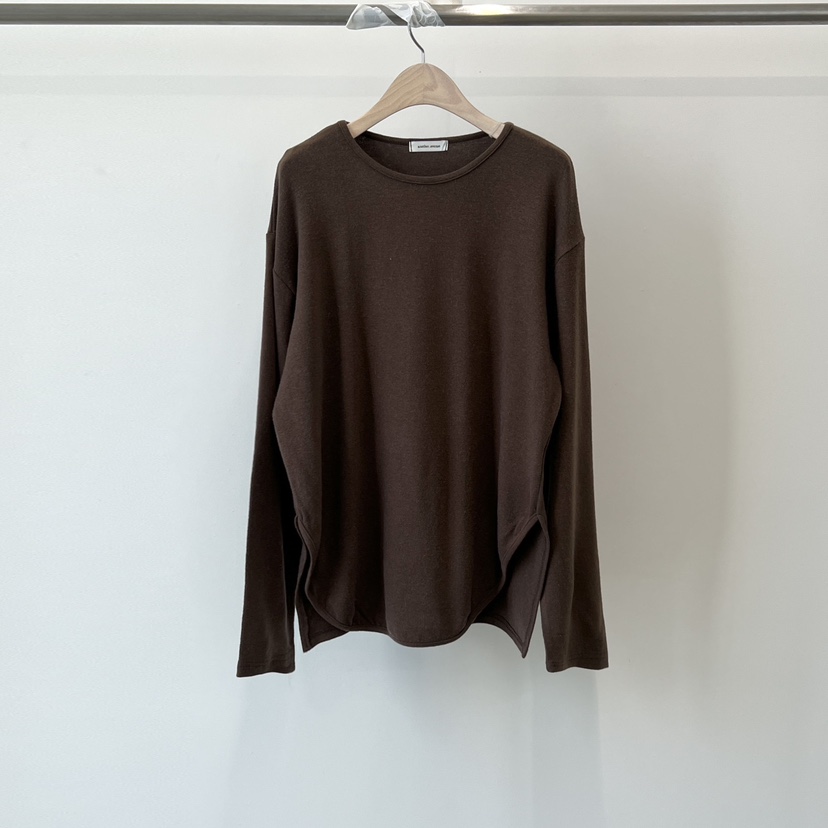 ANOTHER AVENUE韓國代購㊣女裝新款熱賣長袖T恤安哥拉羊毛ANOTHER AVENUE長袖T恤圖色2