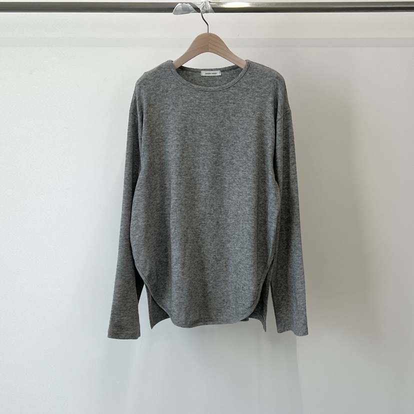 ANOTHER AVENUE韓國代購㊣女裝新款熱賣長袖T恤安哥拉羊毛ANOTHER AVENUE長袖T恤圖色4