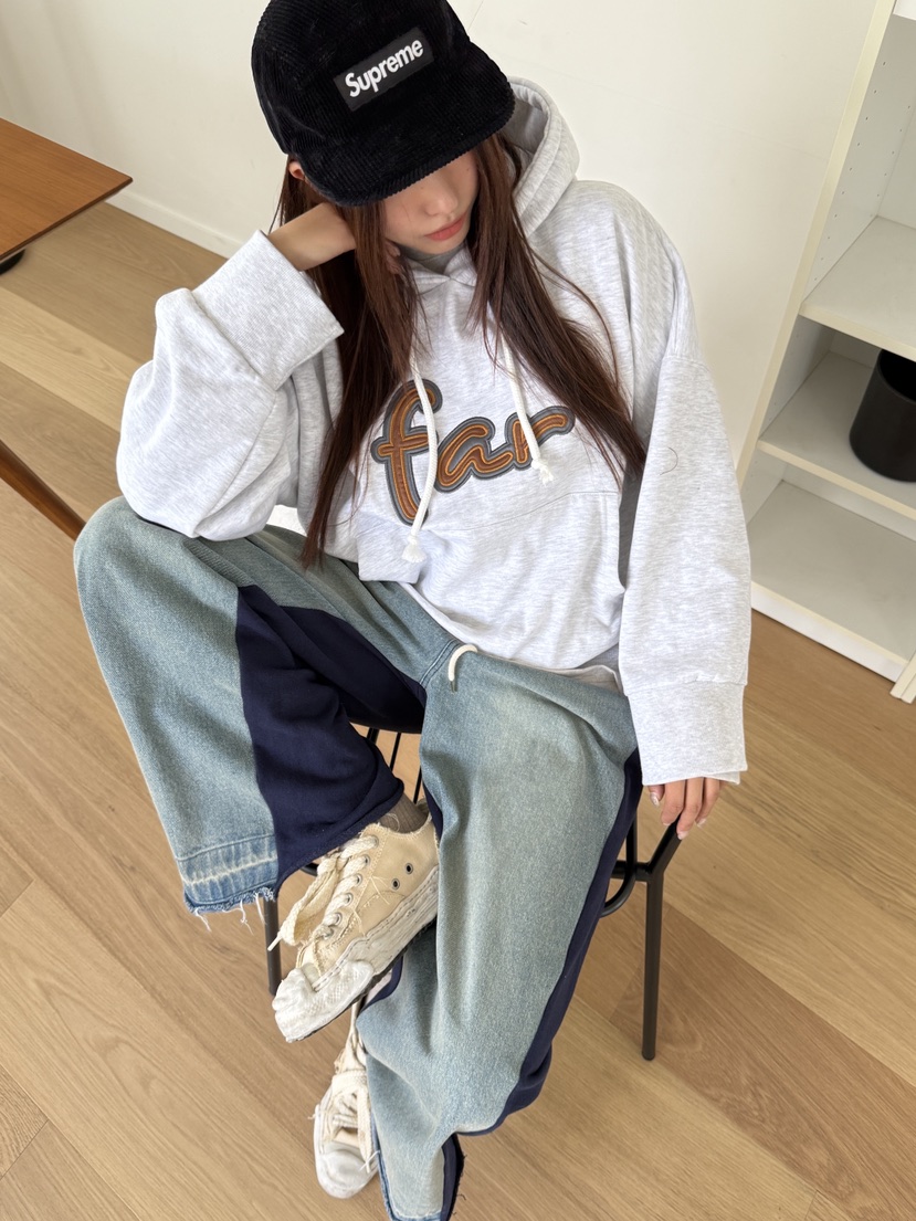 MOSMOS東大門㊣代購女裝新款熱賣25秋冬人氣職業推薦休閑衛衣MOSMOS衛衣