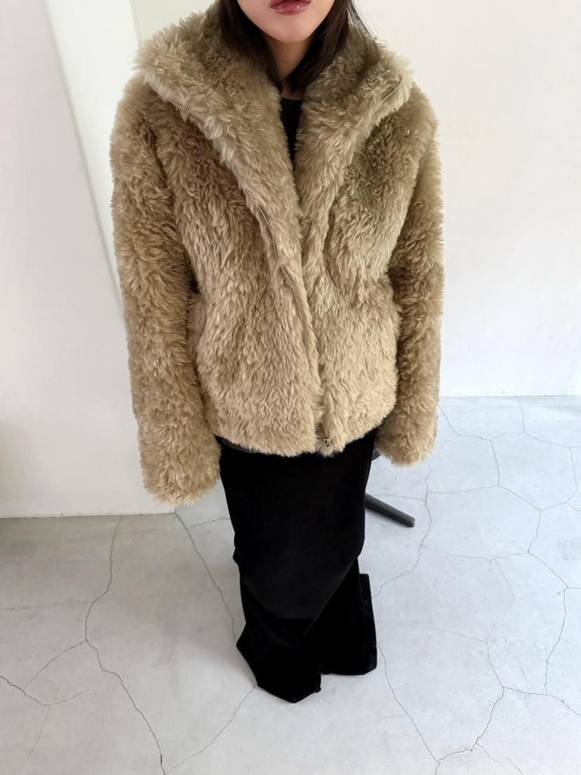 AWESOMESAUCE韓國直郵㊣女裝新品時尚休閑熱賣短款大衣含帽子AWESOME SAUCE短款大衣