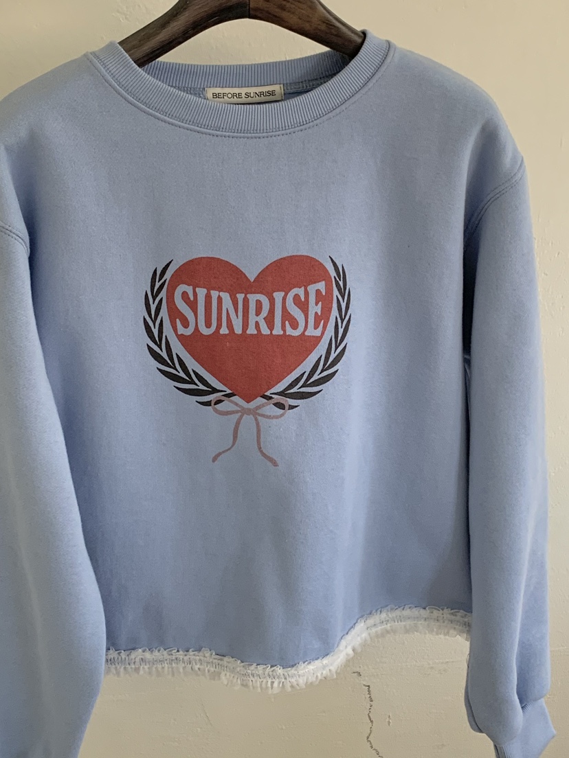 BEFORE SUNRISE韓國代購㊣女士新款推薦人氣休閑職業25秋冬衛衣BEFORE SUNRISE衛衣