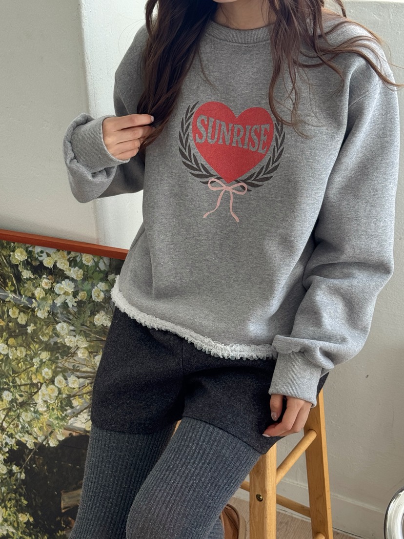 BEFORE SUNRISE韓國代購㊣女士新款推薦人氣休閑職業25秋冬衛衣BEFORE SUNRISE衛衣