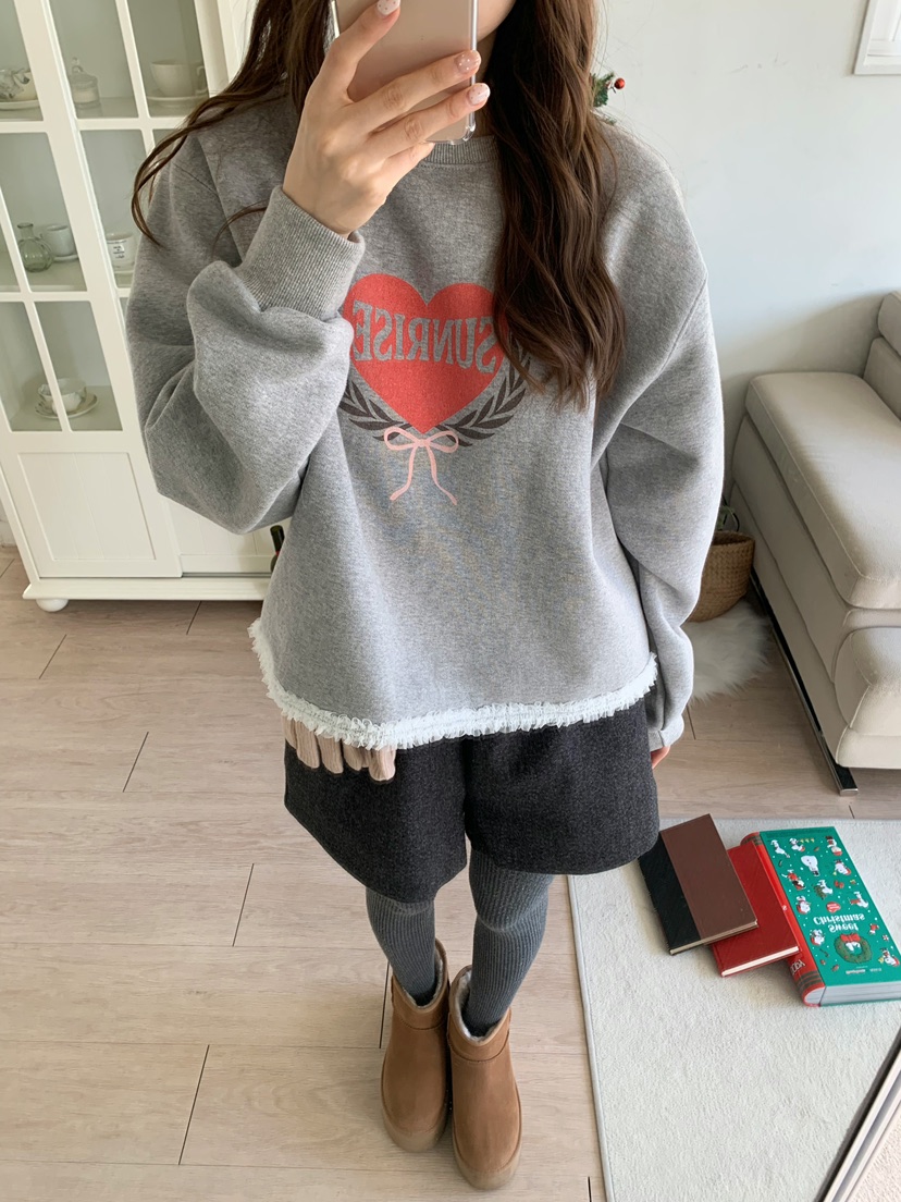 BEFORE SUNRISE韓國代購㊣女士新款推薦人氣休閑職業25秋冬衛衣BEFORE SUNRISE衛衣