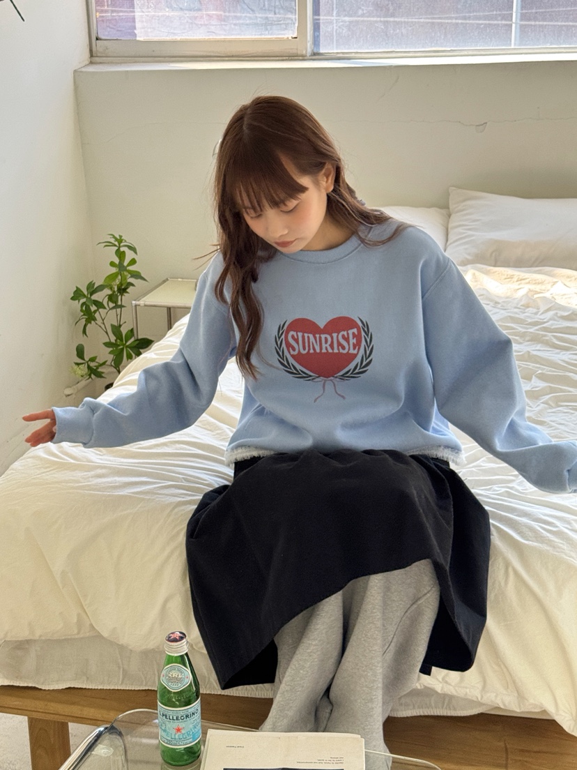 BEFORE SUNRISE韓國代購㊣女士新款推薦人氣休閑職業25秋冬衛衣BEFORE SUNRISE衛衣