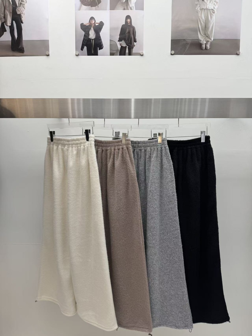 AMOOD東大門㊣實拍女士新款25秋冬職業人氣時尚休閑褲安哥拉AMOOD休閑褲