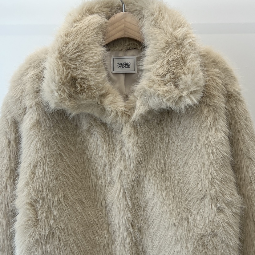 ANOTHER AVENUE東大門㊣實拍女裝新品休閑真品短款大衣貂皮ANOTHER AVENUE短款大衣