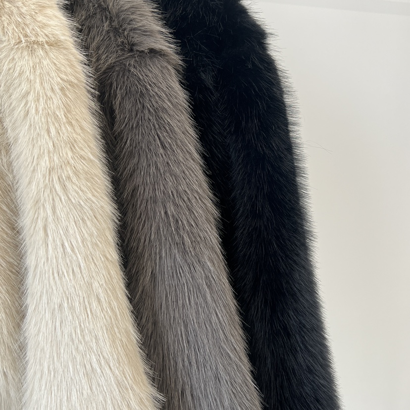 ANOTHER AVENUE東大門㊣實拍女裝新品休閑真品短款大衣貂皮ANOTHER AVENUE短款大衣