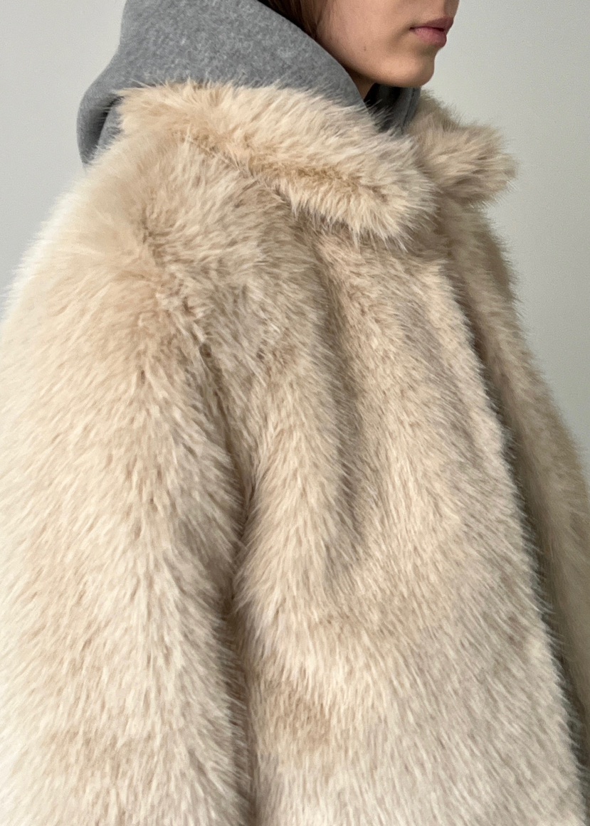 ANOTHER AVENUE東大門㊣實拍女裝新品休閑真品短款大衣貂皮ANOTHER AVENUE短款大衣