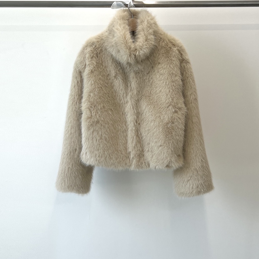 ANOTHER AVENUE東大門㊣實拍女裝新品休閑真品短款大衣貂皮ANOTHER AVENUE短款大衣圖色2