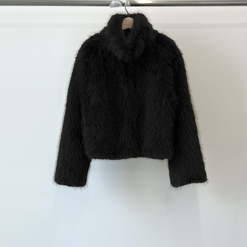 ANOTHER AVENUE東大門㊣實拍女裝新品休閑真品短款大衣貂皮ANOTHER AVENUE短款大衣圖色3