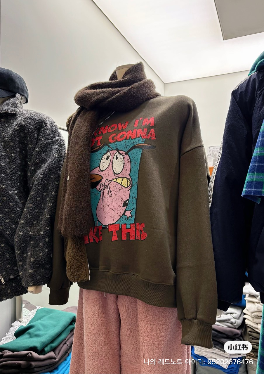 INTHEEND韓國直郵㊣女士新款人氣職業推薦真品熱賣25秋冬衛衣INTHEEND衛衣