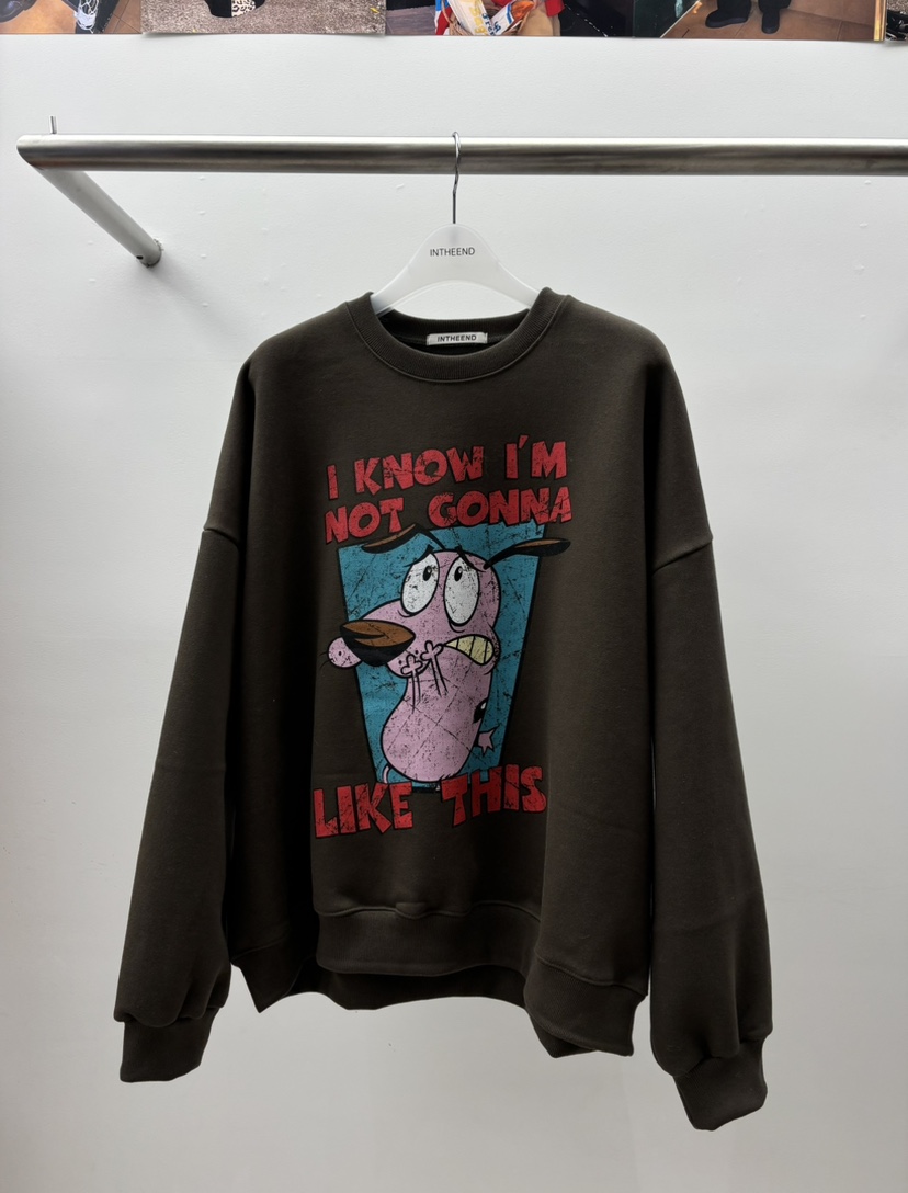 INTHEEND韓國直郵㊣女士新款人氣職業推薦真品熱賣25秋冬衛衣INTHEEND衛衣圖色2