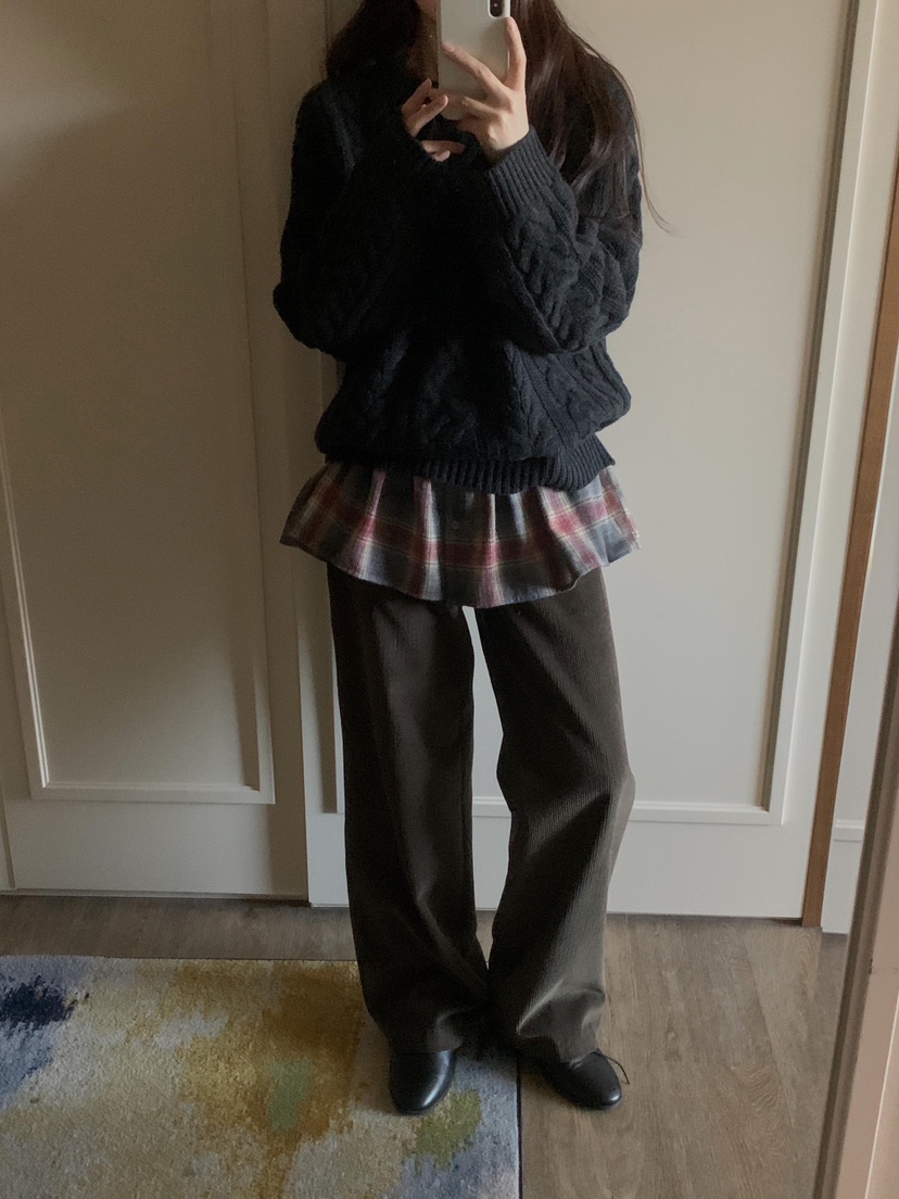 ATHEA東大門㊣實拍女士新款休閑時尚25秋冬推薦休閑褲口袋抓絨ATHEA休閑褲