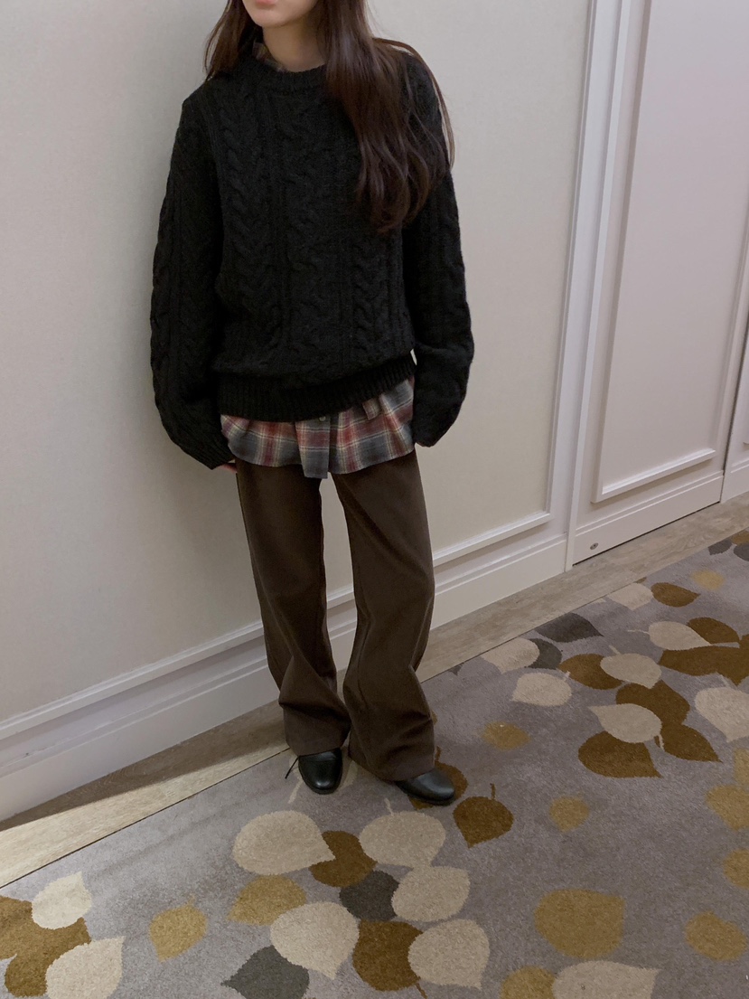 ATHEA東大門㊣實拍女士新款休閑時尚25秋冬推薦休閑褲口袋抓絨ATHEA休閑褲