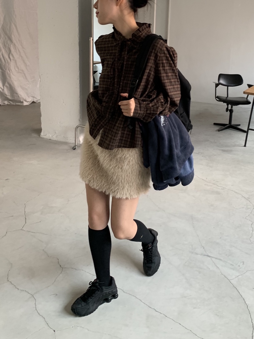 SUNDER MARKET東大門㊣代購女士新款熱賣人氣真品休閑短裙SUNDER MARKET短裙