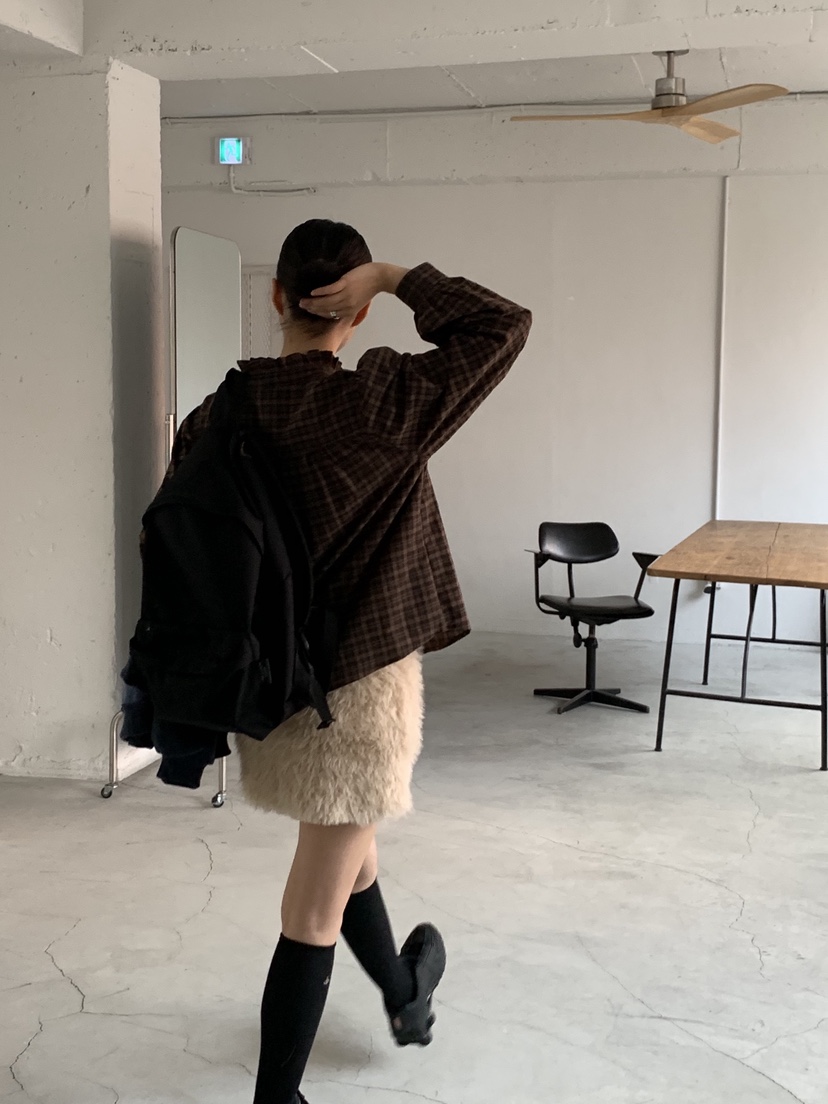 SUNDER MARKET東大門㊣代購女士新款熱賣人氣真品休閑短裙SUNDER MARKET短裙