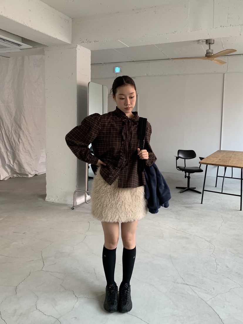 SUNDER MARKET東大門㊣代購女士新款熱賣人氣真品休閑短裙SUNDER MARKET短裙