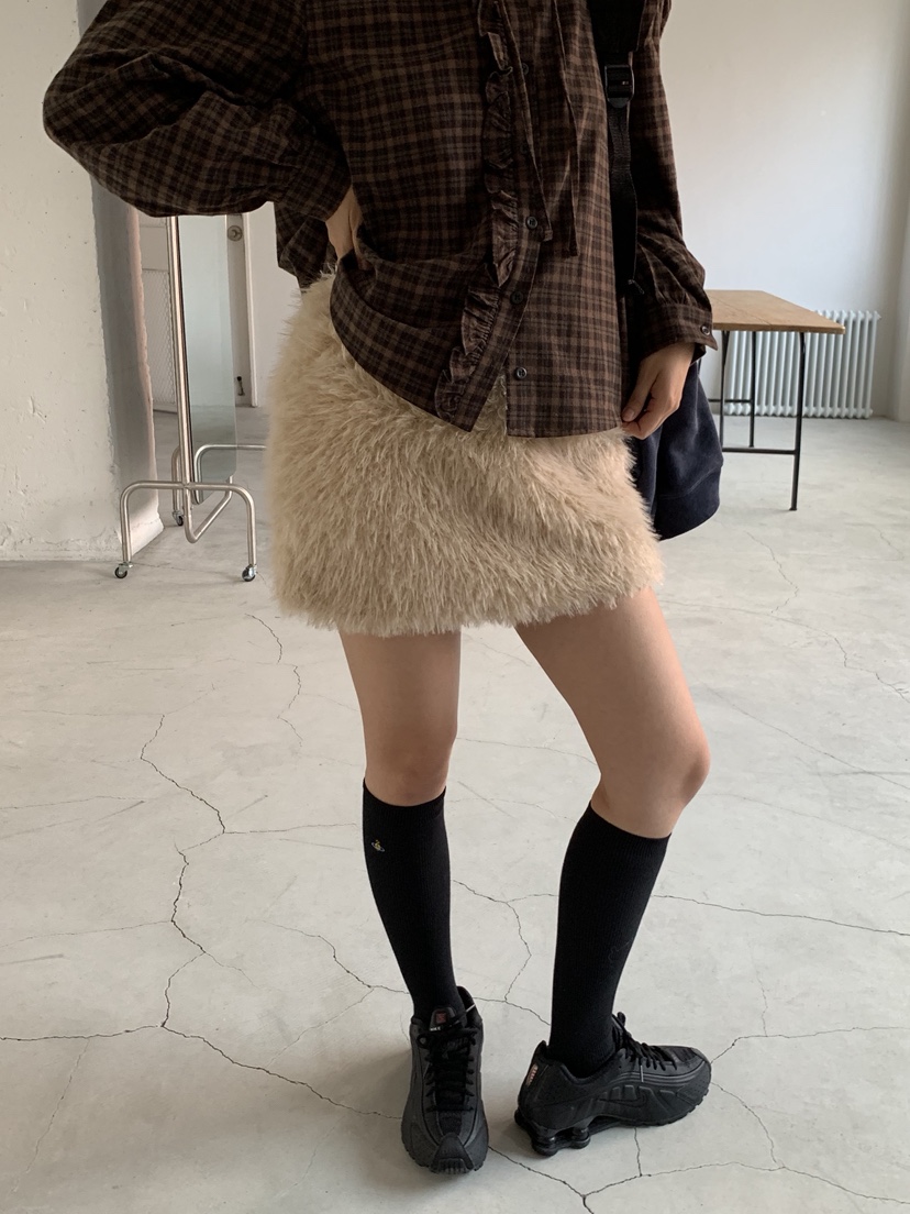 SUNDER MARKET東大門㊣代購女士新款熱賣人氣真品休閑短裙SUNDER MARKET短裙