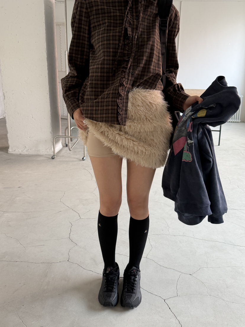 SUNDER MARKET東大門㊣代購女士新款熱賣人氣真品休閑短裙SUNDER MARKET短裙