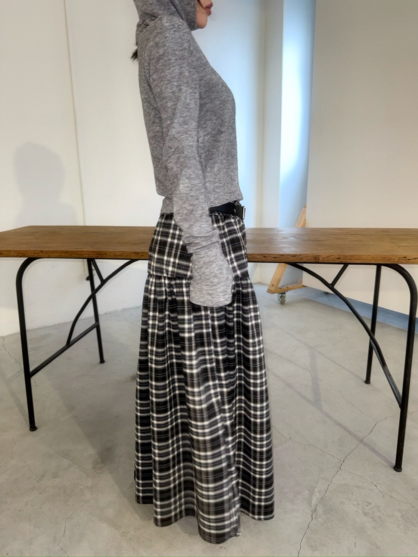 AWESOMESAUCE東大門㊣代購女士新款休閑職業熱賣時尚長裙腰帶AWESOME SAUCE長裙