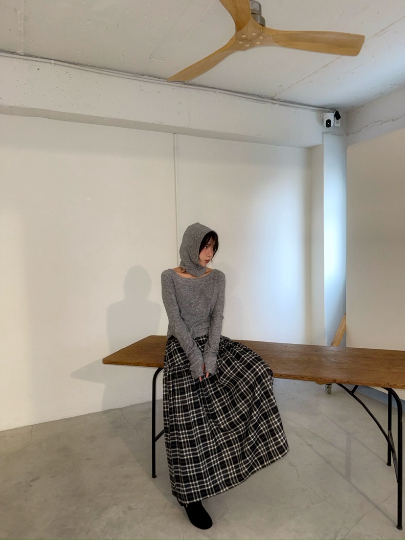 AWESOMESAUCE東大門㊣代購女士新款休閑職業熱賣時尚長裙腰帶AWESOME SAUCE長裙