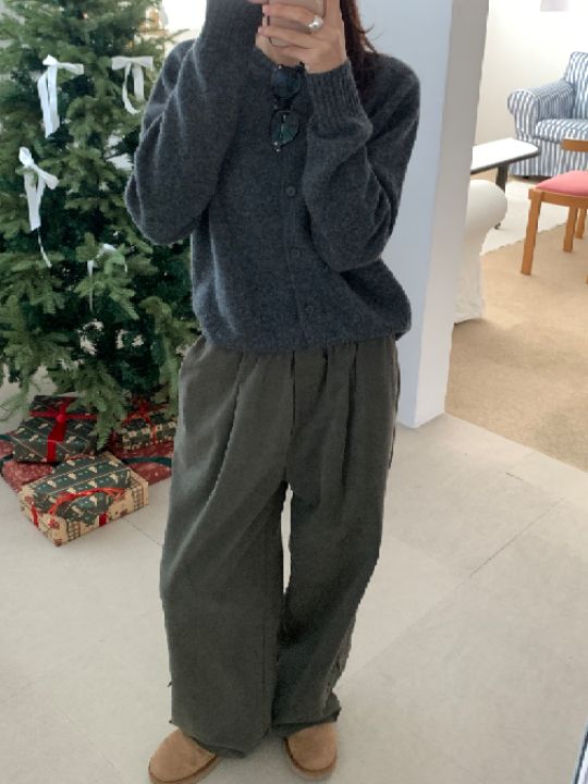 DOIT韓國代購㊣女士新款25秋冬熱賣休閑職業人氣真品休閑褲DOIT休閑褲