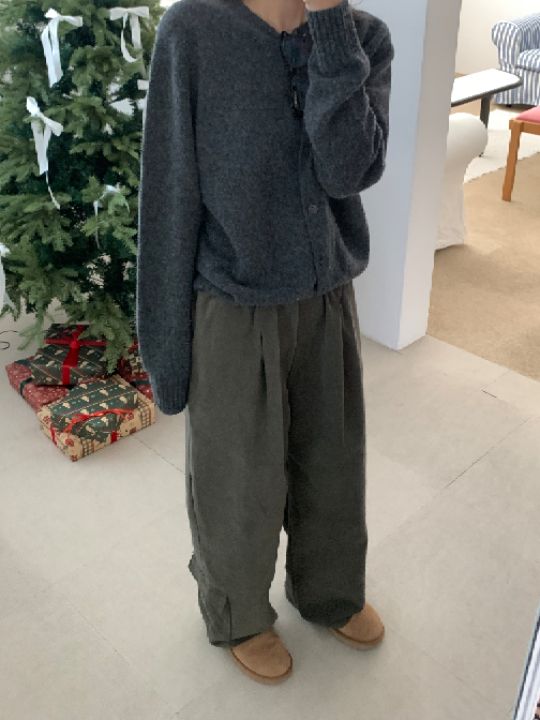 DOIT韓國代購㊣女士新款25秋冬熱賣休閑職業人氣真品休閑褲DOIT休閑褲