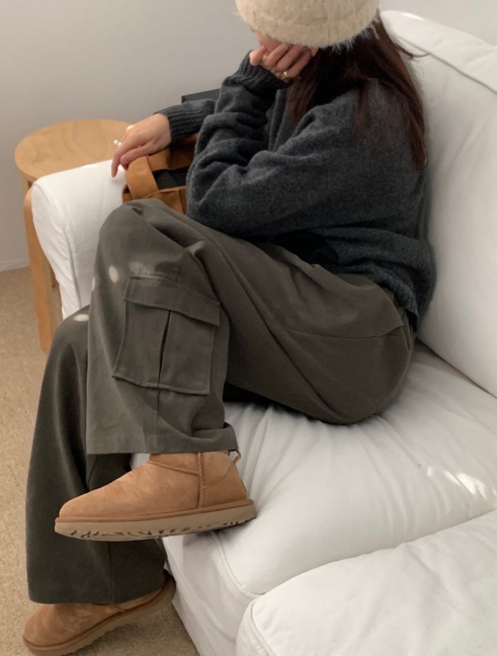 DOIT韓國代購㊣女士新款25秋冬熱賣休閑職業人氣真品休閑褲DOIT休閑褲