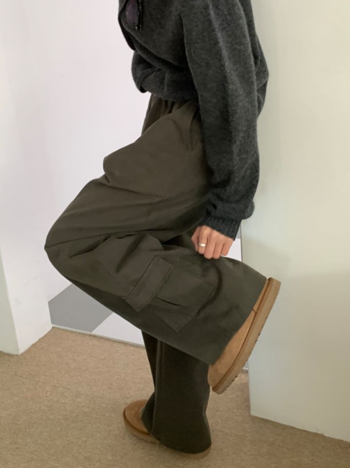 DOIT韓國代購㊣女士新款25秋冬熱賣休閑職業人氣真品休閑褲DOIT休閑褲