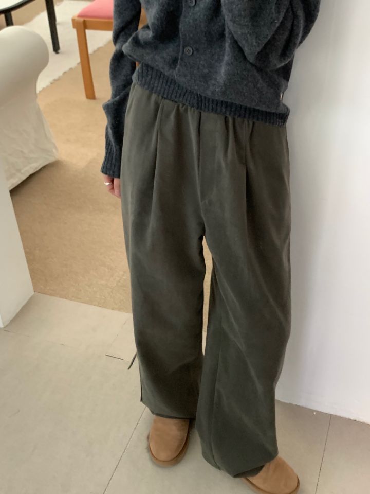 DOIT韓國代購㊣女士新款25秋冬熱賣休閑職業人氣真品休閑褲DOIT休閑褲圖色2