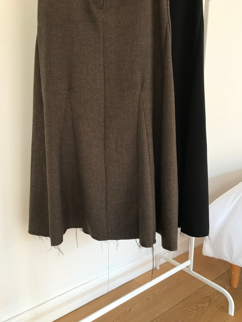 ESCHER東大門㊣直郵女裝新品熱賣職業25秋冬休閑長裙含腰包ESCHER長裙