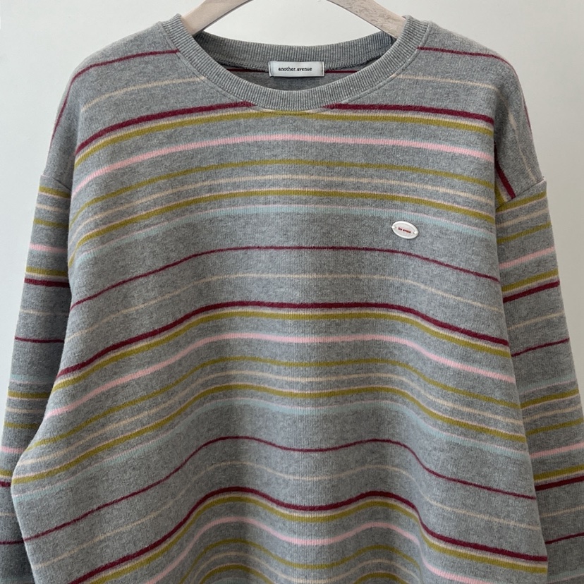 ANOTHER AVENUE東大門㊣直郵女裝新款推薦長袖T恤羊毛復古ANOTHER AVENUE長袖T恤