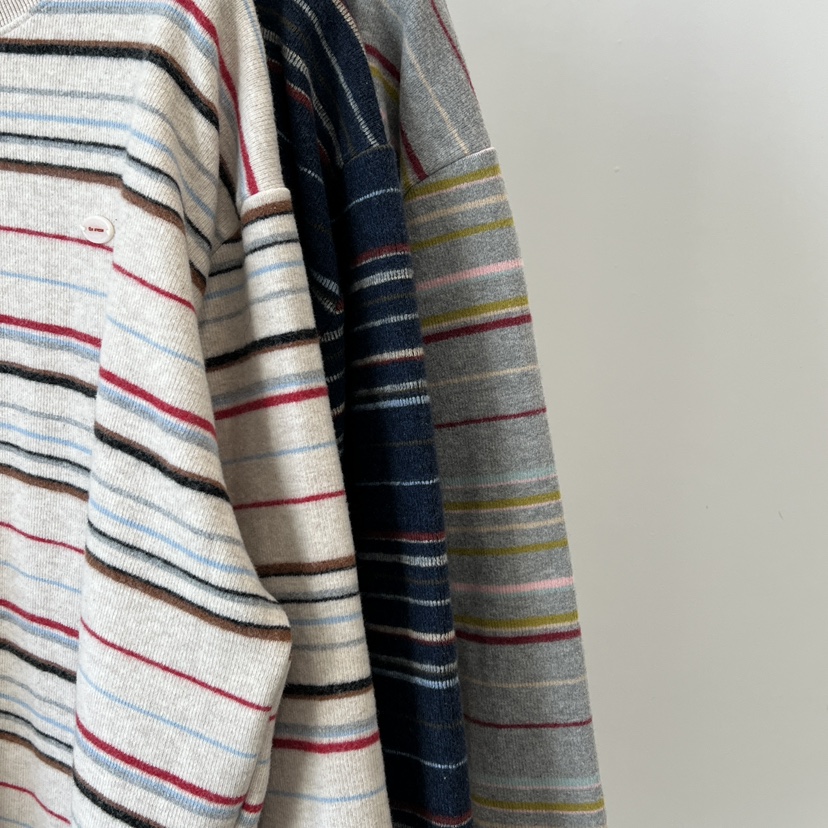 ANOTHER AVENUE東大門㊣直郵女裝新款推薦長袖T恤羊毛復古ANOTHER AVENUE長袖T恤