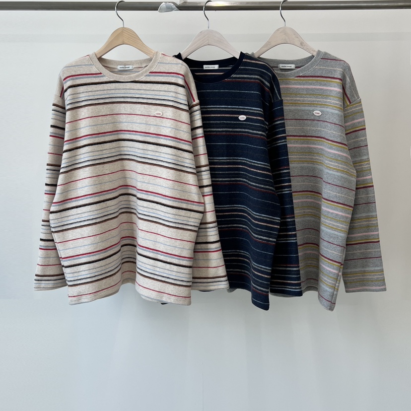 ANOTHER AVENUE東大門㊣直郵女裝新款推薦長袖T恤羊毛復古ANOTHER AVENUE長袖T恤