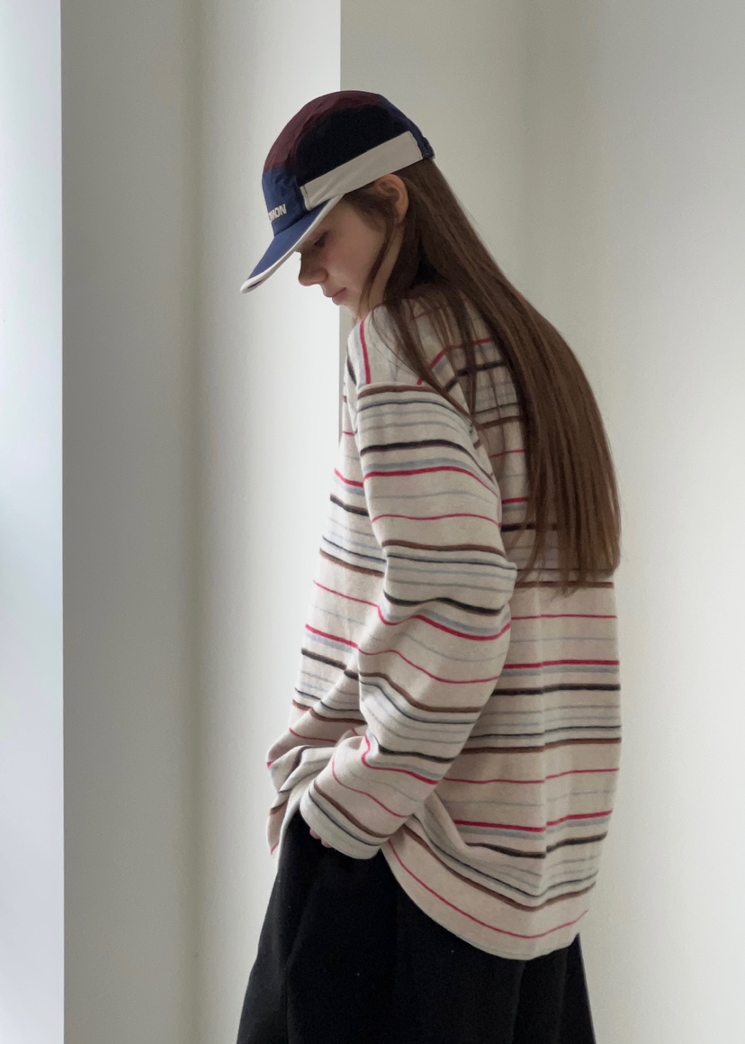 ANOTHER AVENUE東大門㊣直郵女裝新款推薦長袖T恤羊毛復古ANOTHER AVENUE長袖T恤