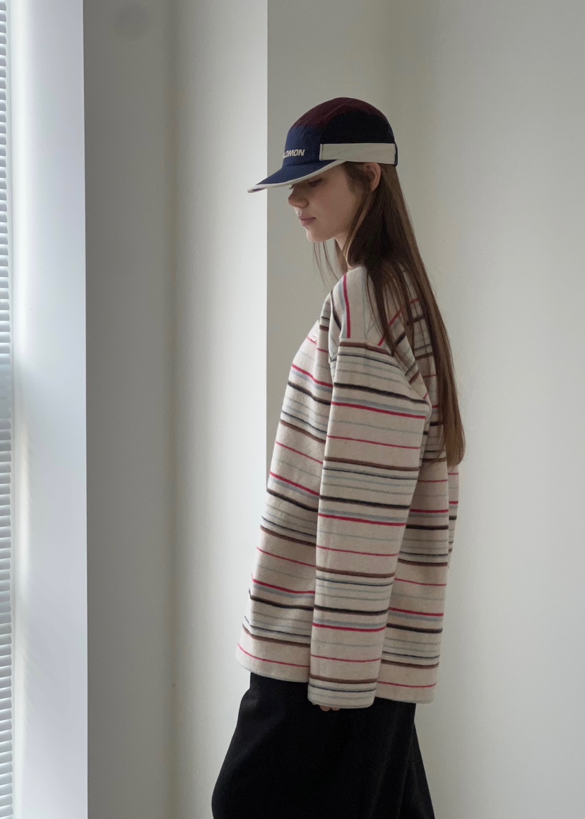 ANOTHER AVENUE東大門㊣直郵女裝新款推薦長袖T恤羊毛復古ANOTHER AVENUE長袖T恤