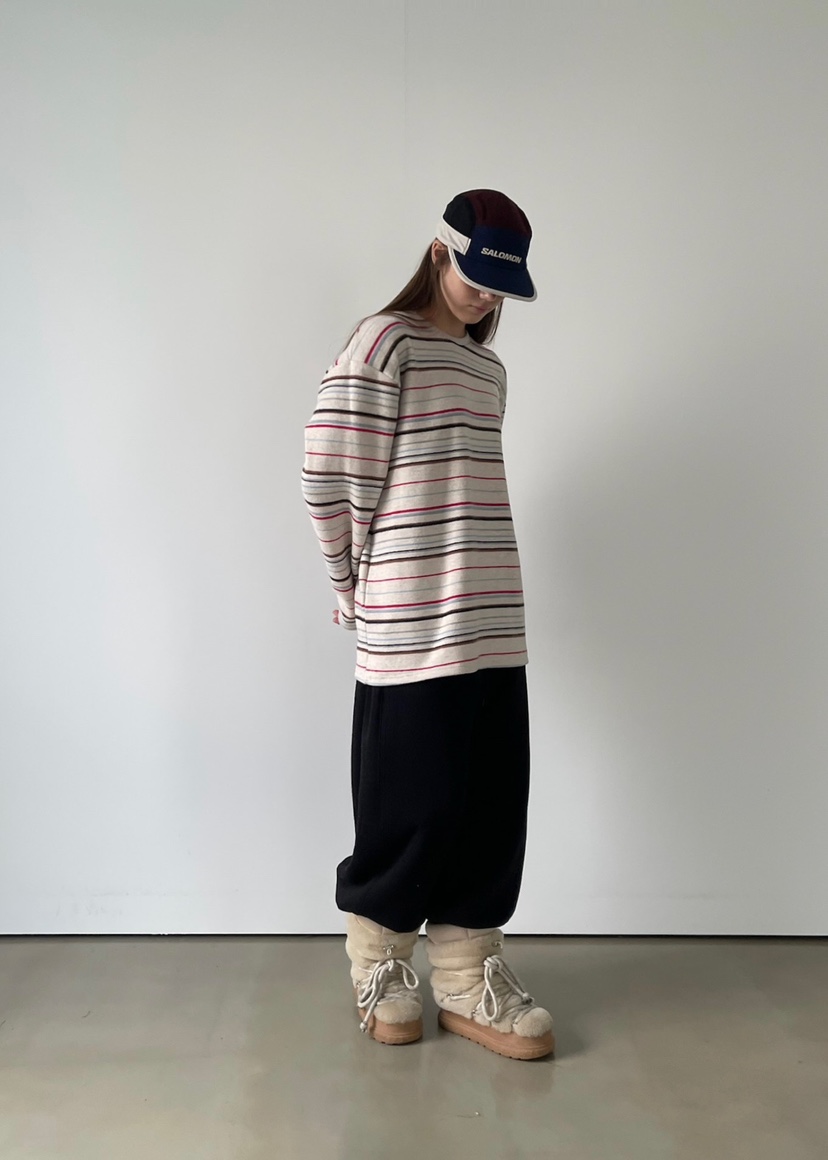 ANOTHER AVENUE東大門㊣直郵女裝新款推薦長袖T恤羊毛復古ANOTHER AVENUE長袖T恤