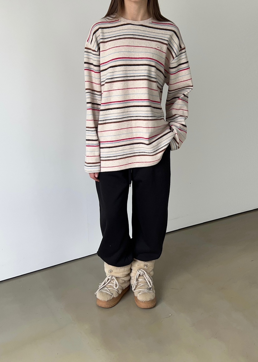 ANOTHER AVENUE東大門㊣直郵女裝新款推薦長袖T恤羊毛復古ANOTHER AVENUE長袖T恤