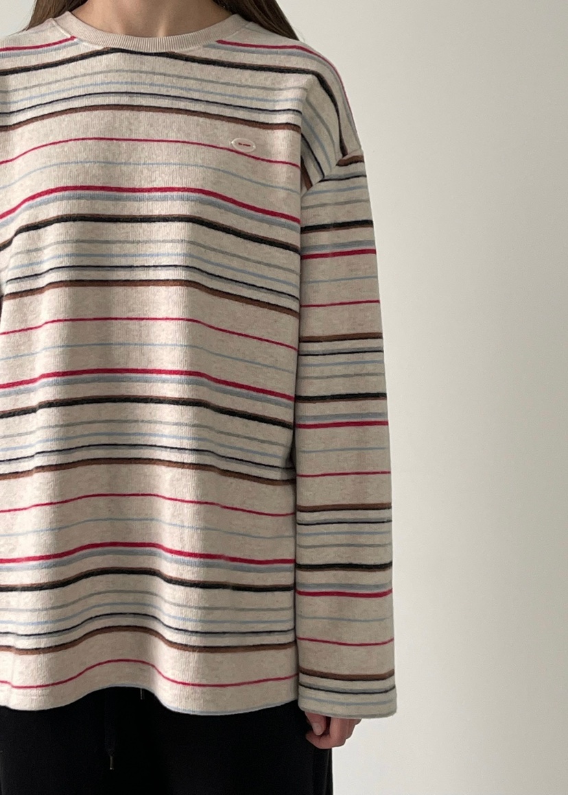 ANOTHER AVENUE東大門㊣直郵女裝新款推薦長袖T恤羊毛復古ANOTHER AVENUE長袖T恤