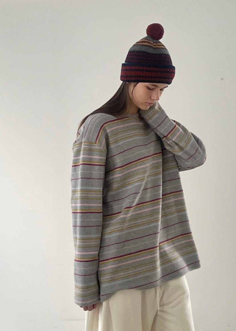 ANOTHER AVENUE東大門㊣直郵女裝新款推薦長袖T恤羊毛復古ANOTHER AVENUE長袖T恤