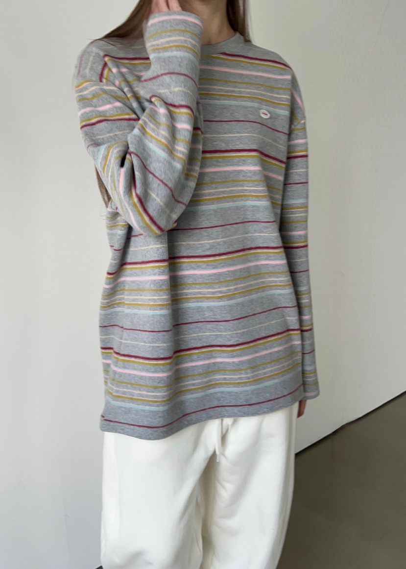 ANOTHER AVENUE東大門㊣直郵女裝新款推薦長袖T恤羊毛復古ANOTHER AVENUE長袖T恤