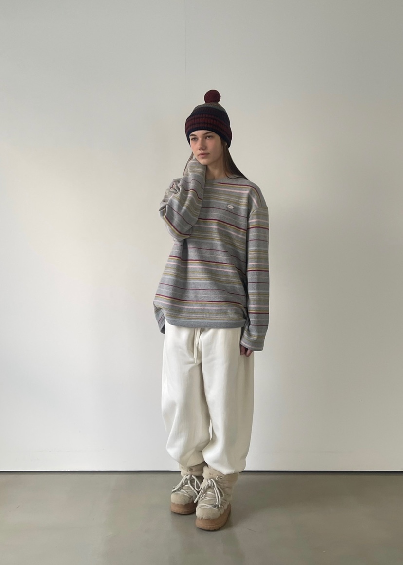 ANOTHER AVENUE東大門㊣直郵女裝新款推薦長袖T恤羊毛復古ANOTHER AVENUE長袖T恤