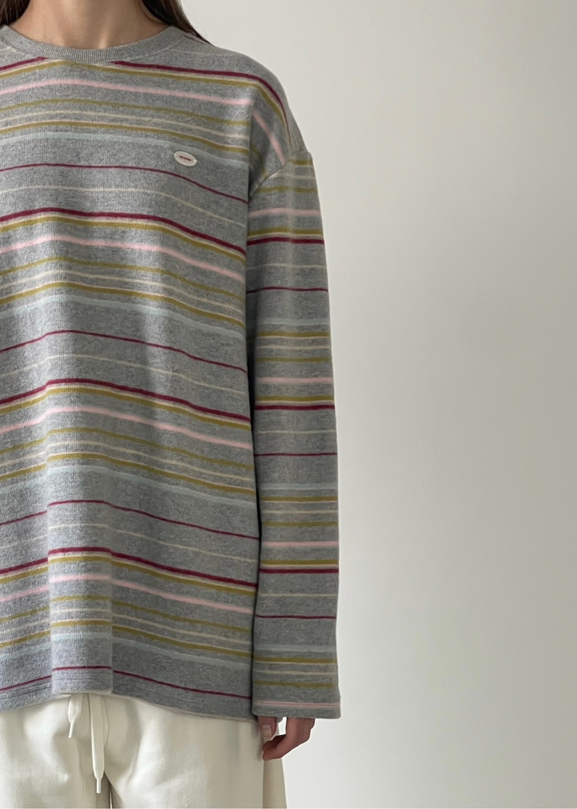 ANOTHER AVENUE東大門㊣直郵女裝新款推薦長袖T恤羊毛復古ANOTHER AVENUE長袖T恤